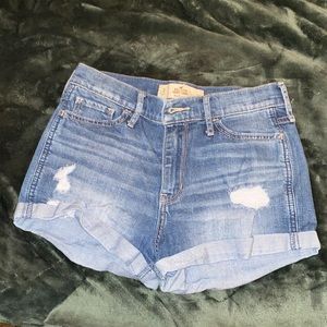 Hollister high rise short short